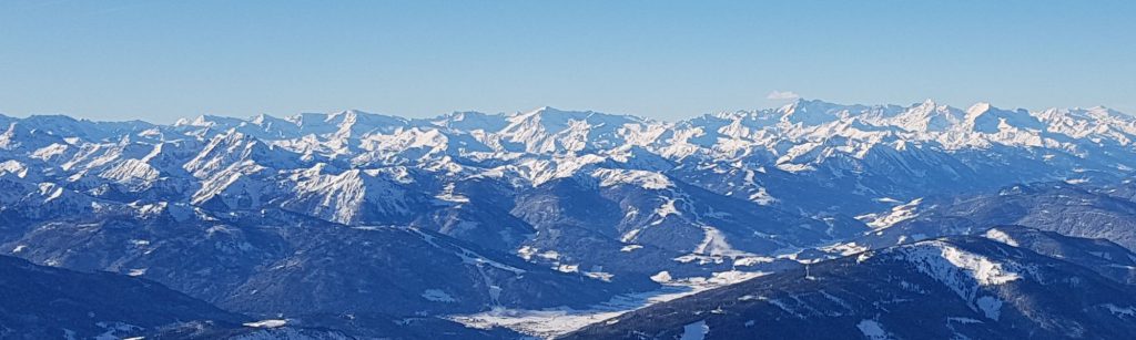 Dachsteinblick, Alpen, Winterurlaub